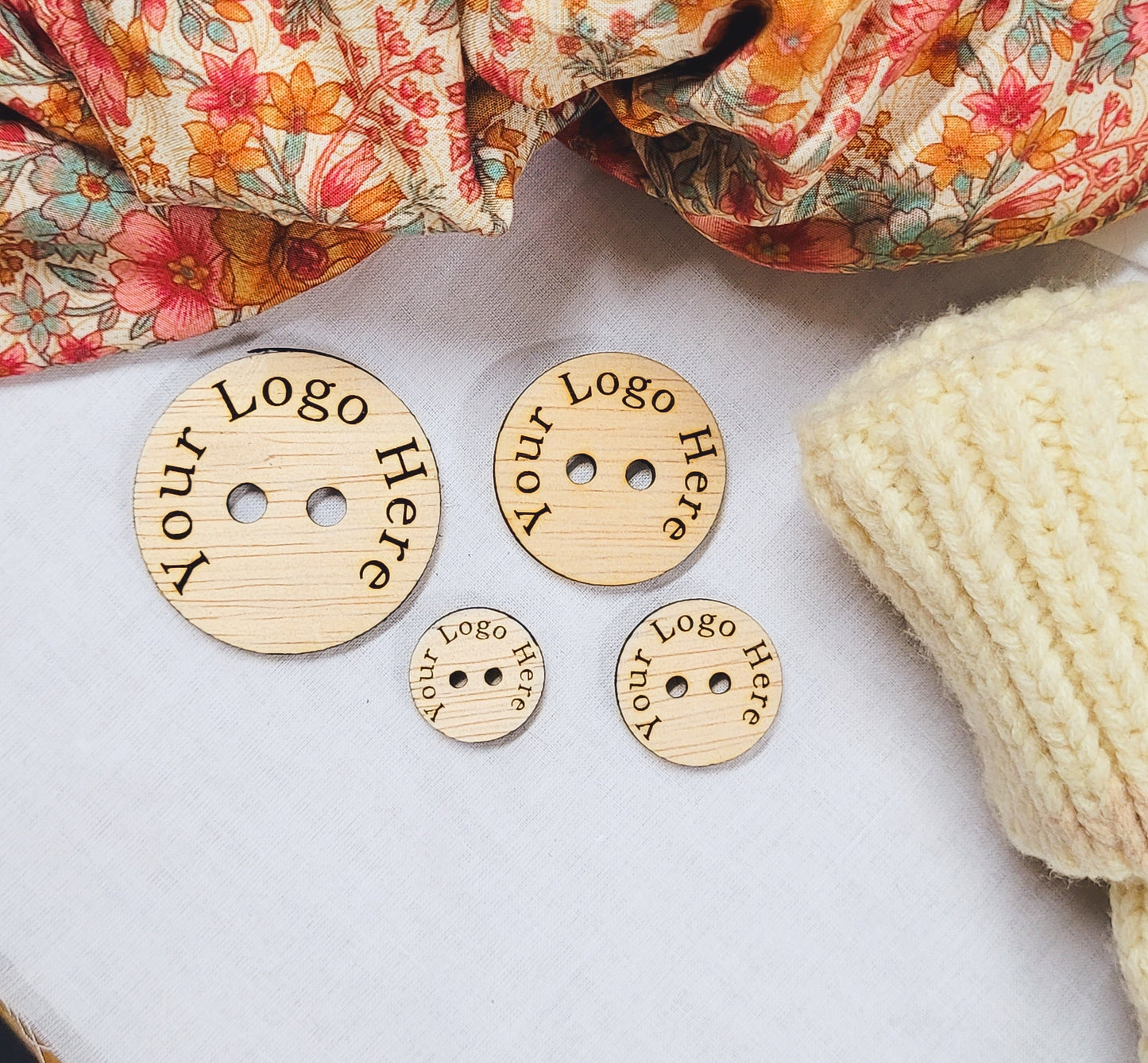 Round Wooden Tags