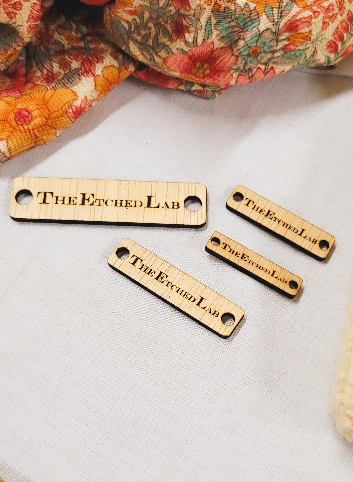 Rectangle Wooden Tags