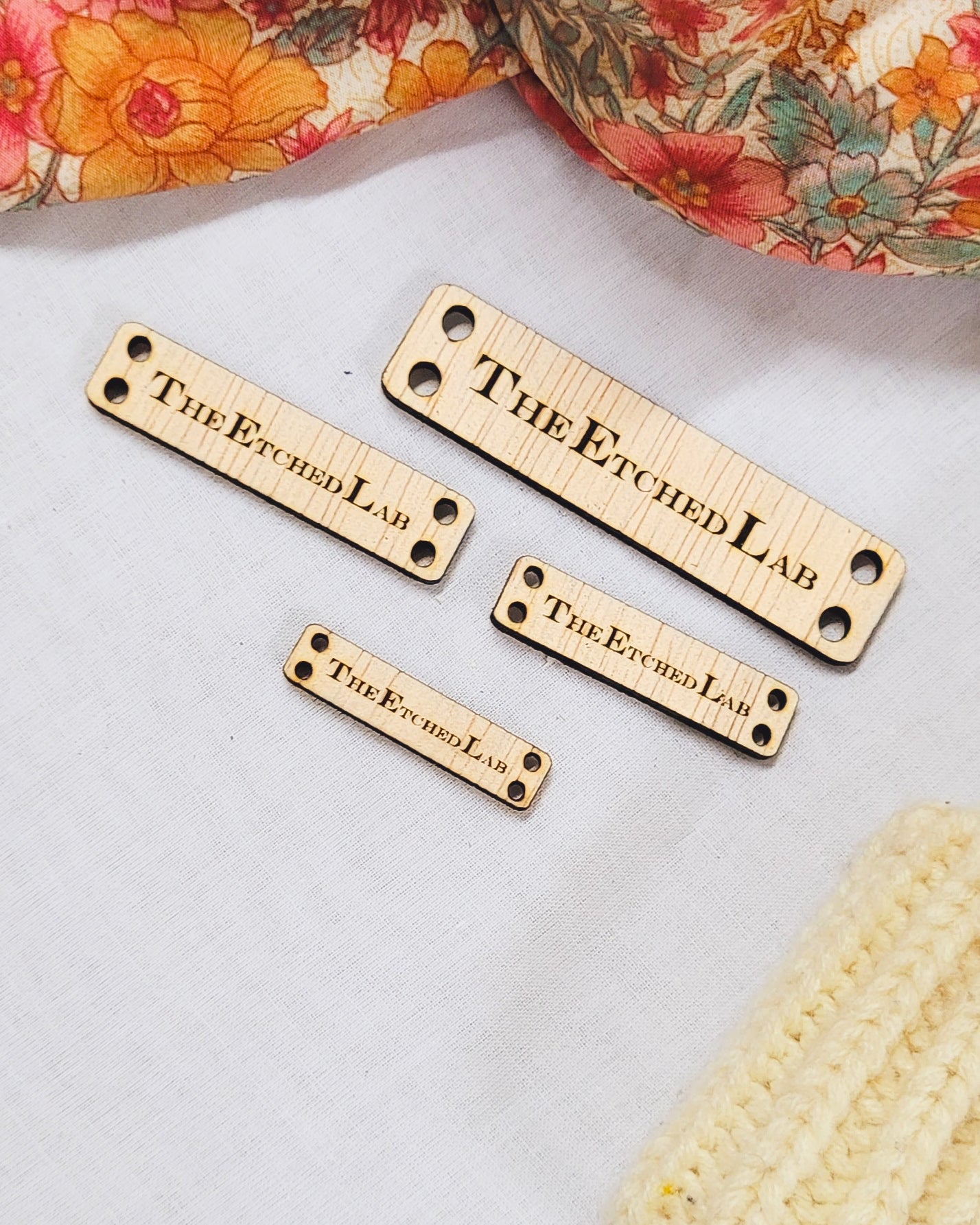 Rectangle Wooden Tags