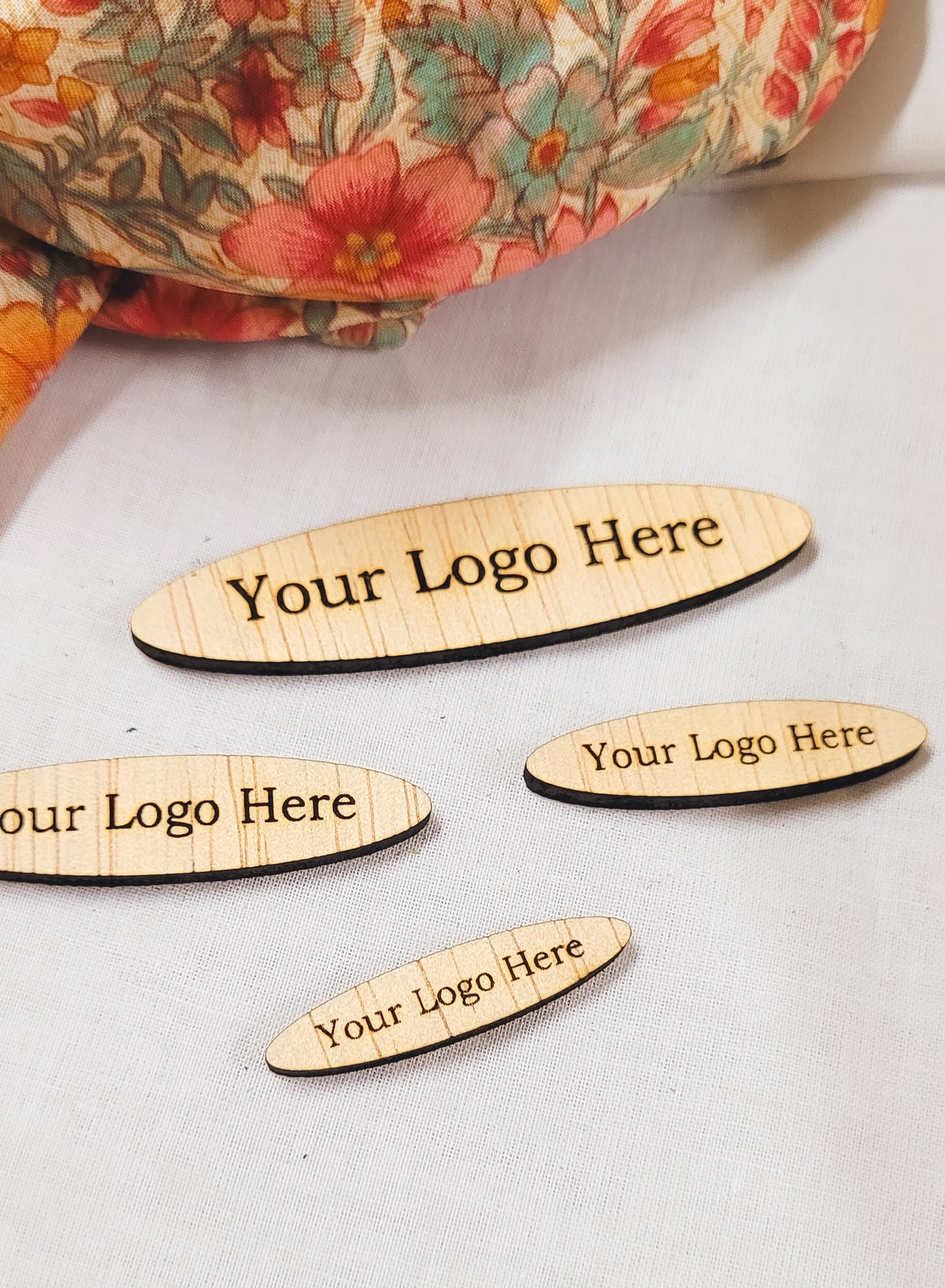 Oval Wooden Tags