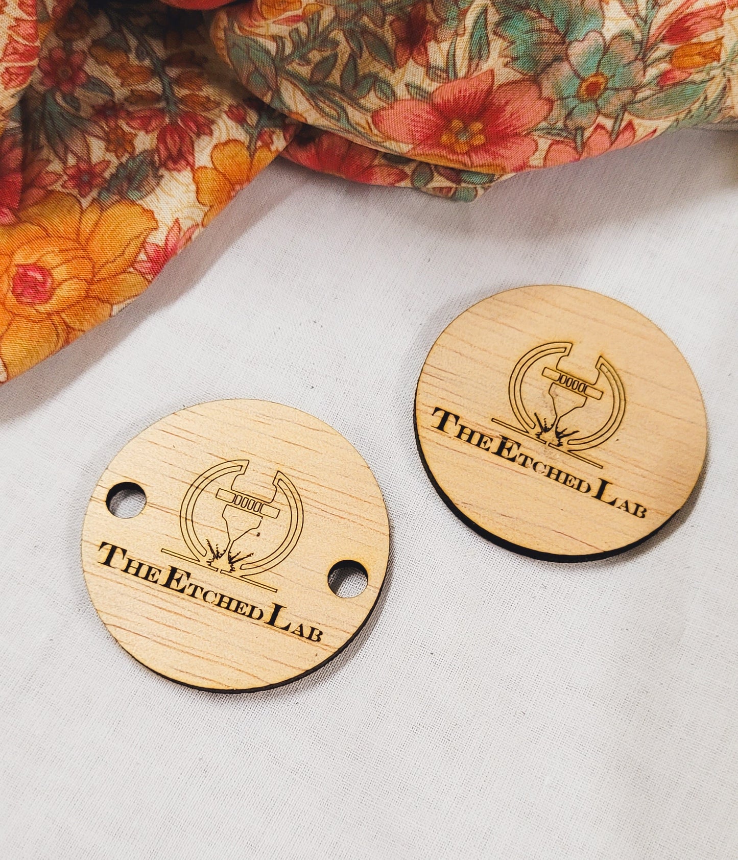 Round Wooden Tags