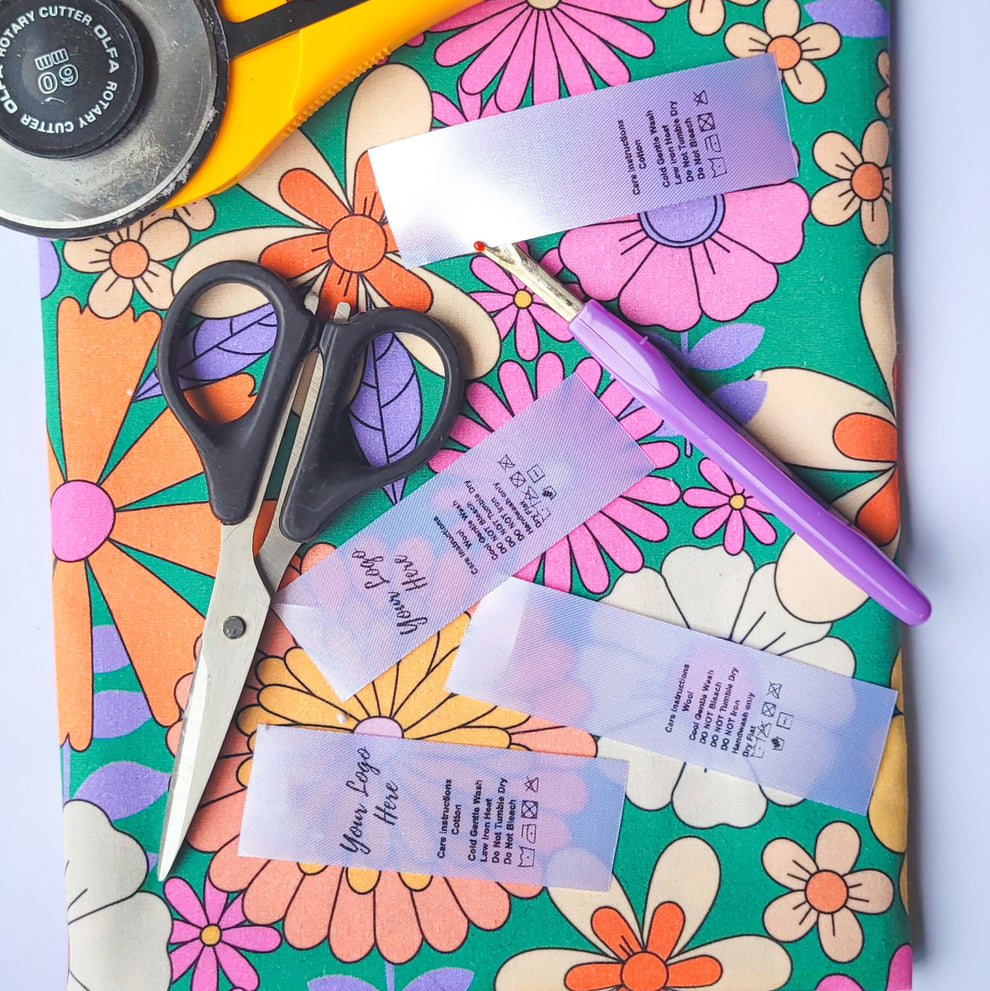 Sew in Care Labels – The Etched Lab