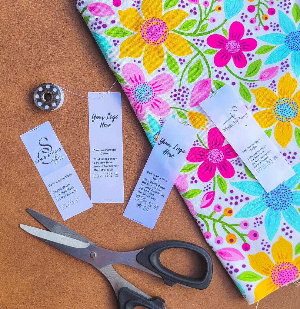 Sew in Care Labels – The Etched Lab