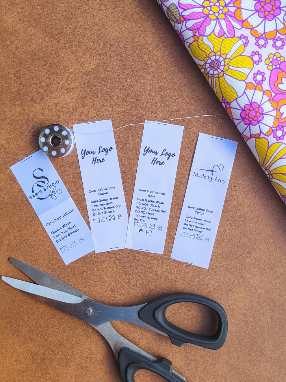 Sew in Care Labels – The Etched Lab