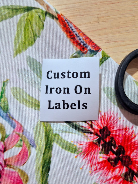Iron on Labels
