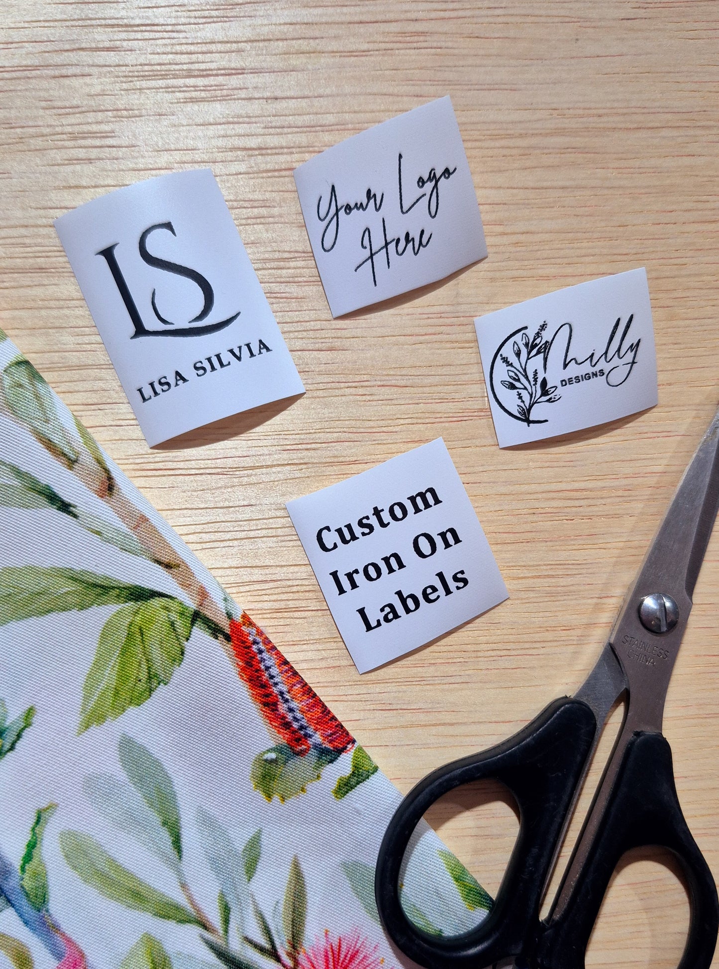 Iron on Labels