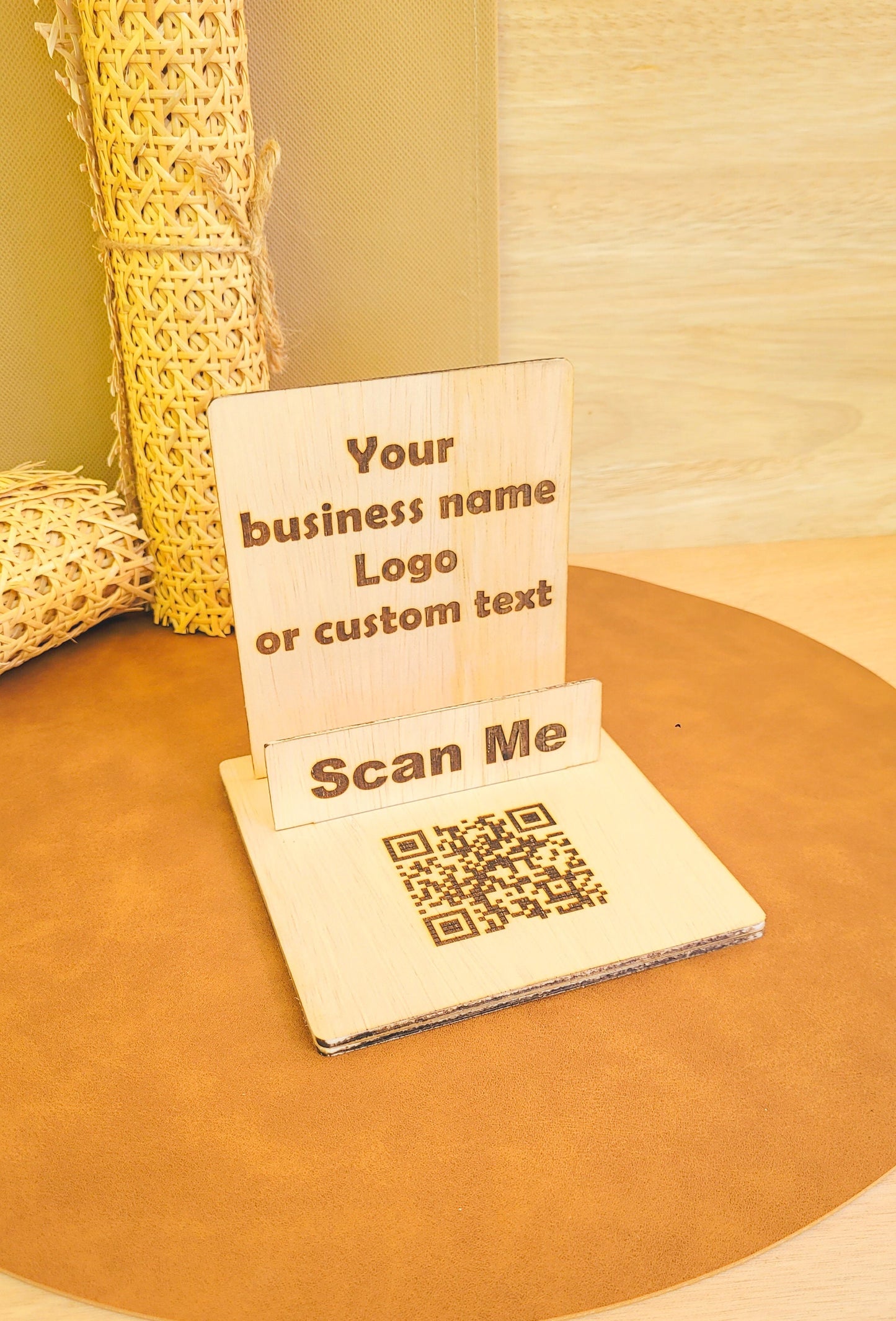 QR Code Business Card Holder